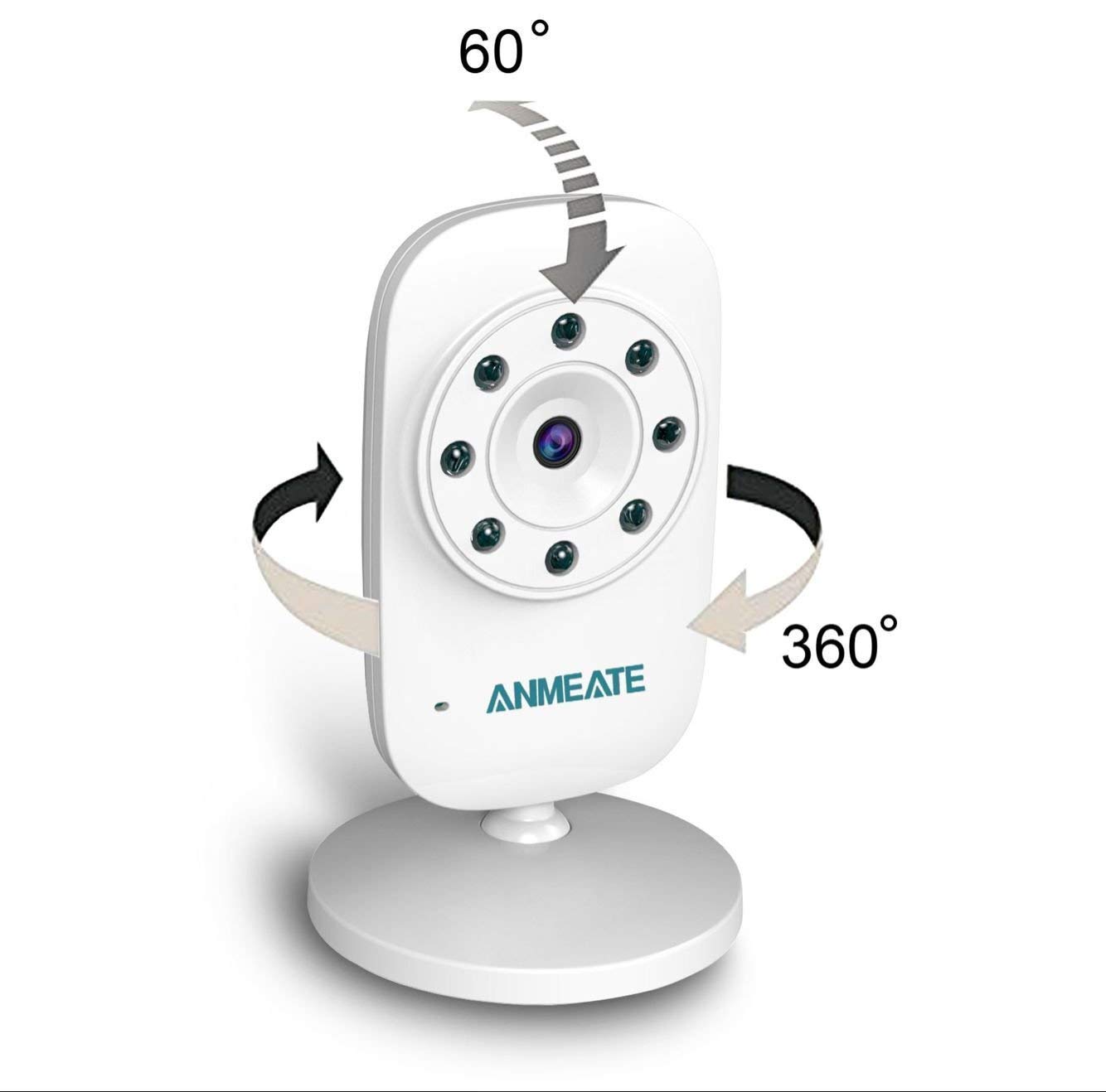 ANMEATE Add-On Camera for SM24 Baby Monitor